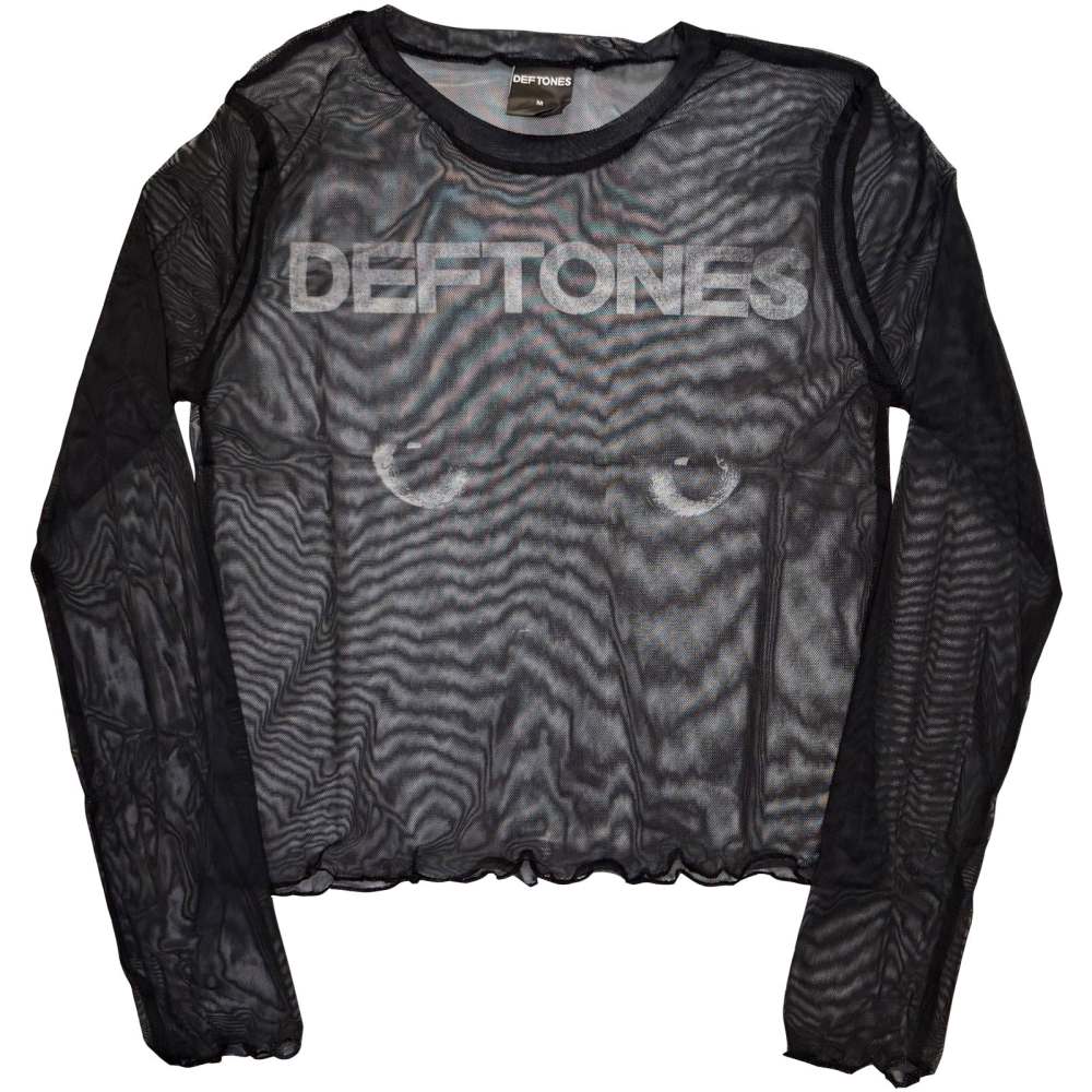 Deftones - Sphynx Crop top - Zwart